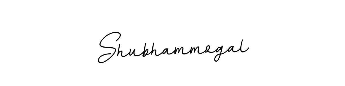 Make a beautiful signature design for name Shubhammogal. With this signature (BallpointsItalic-DORy9) style, you can create a handwritten signature for free. Shubhammogal signature style 11 images and pictures png