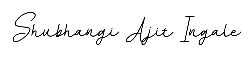 A dynamic signature style for Shubhangi Ajit Ingale using BallpointsItalic-DORy9 script. Designed to look authentic, handwritten, and professional. Shubhangi Ajit Ingale signature style 11 images and pictures png