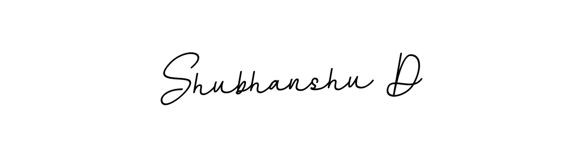 Once you've used our free online signature maker to create your best signature BallpointsItalic-DORy9 style, it's time to enjoy all of the benefits that Shubhanshu D name signing documents. Shubhanshu D signature style 11 images and pictures png