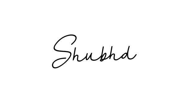 Use a signature maker to create a handwritten signature online. With this signature software, you can design (BallpointsItalic-DORy9) your own signature for name Shubhd. Shubhd signature style 11 images and pictures png