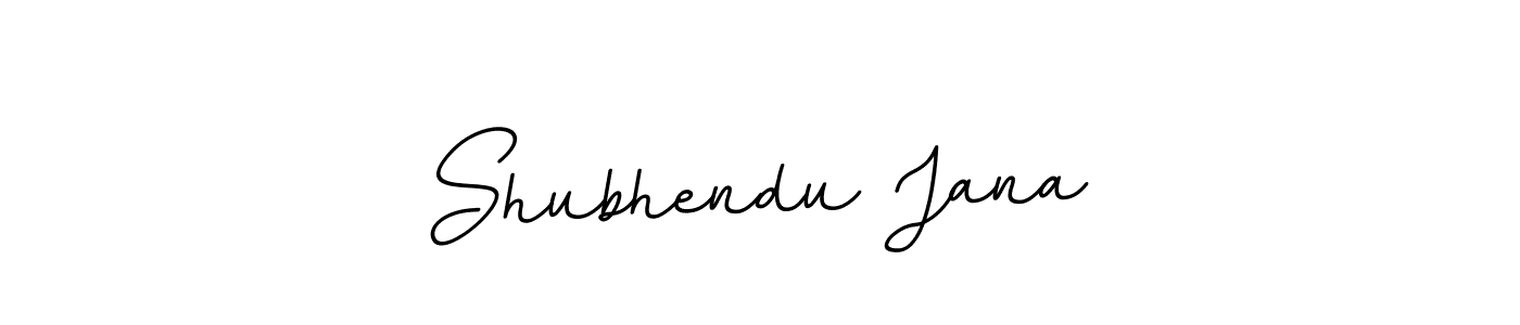 The best way (BallpointsItalic-DORy9) to make a short signature is to pick only two or three words in your name. The name Shubhendu Jana include a total of six letters. For converting this name. Shubhendu Jana signature style 11 images and pictures png