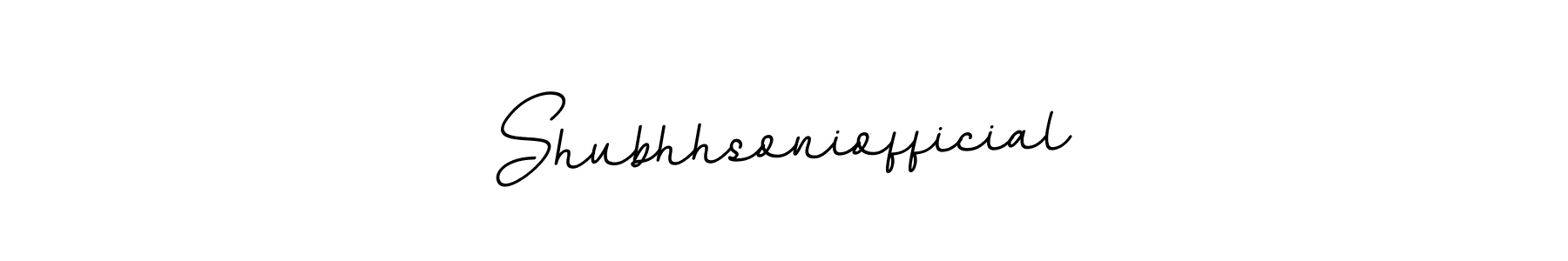 Make a beautiful signature design for name Shubhhsoniofficial. Use this online signature maker to create a handwritten signature for free. Shubhhsoniofficial signature style 11 images and pictures png