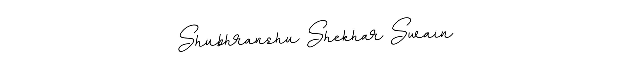 Use a signature maker to create a handwritten signature online. With this signature software, you can design (BallpointsItalic-DORy9) your own signature for name Shubhranshu Shekhar Swain. Shubhranshu Shekhar Swain signature style 11 images and pictures png