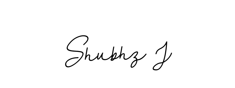 Design your own signature with our free online signature maker. With this signature software, you can create a handwritten (BallpointsItalic-DORy9) signature for name Shubhz J. Shubhz J signature style 11 images and pictures png