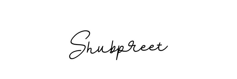 Also we have Shubpreet name is the best signature style. Create professional handwritten signature collection using BallpointsItalic-DORy9 autograph style. Shubpreet signature style 11 images and pictures png