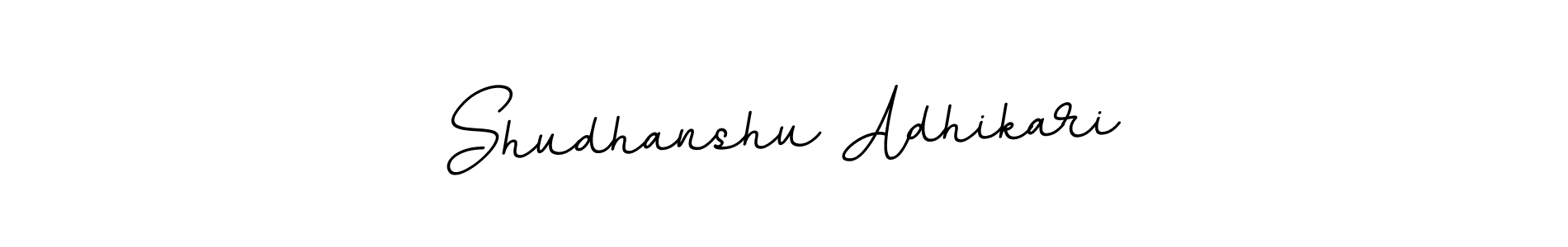 Shudhanshu Adhikari stylish signature style. Best Handwritten Sign (BallpointsItalic-DORy9) for my name. Handwritten Signature Collection Ideas for my name Shudhanshu Adhikari. Shudhanshu Adhikari signature style 11 images and pictures png