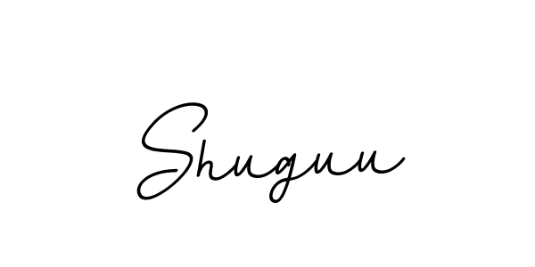 Use a signature maker to create a handwritten signature online. With this signature software, you can design (BallpointsItalic-DORy9) your own signature for name Shuguu. Shuguu signature style 11 images and pictures png