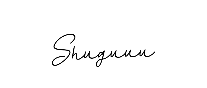 Make a beautiful signature design for name Shuguuu. With this signature (BallpointsItalic-DORy9) style, you can create a handwritten signature for free. Shuguuu signature style 11 images and pictures png