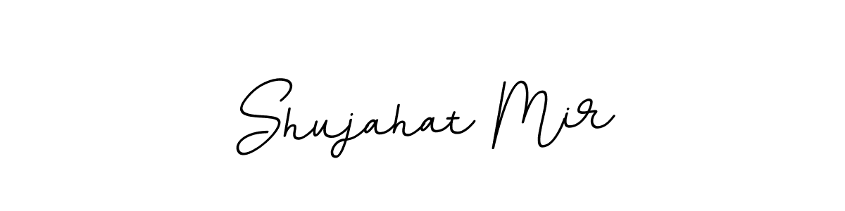 You should practise on your own different ways (BallpointsItalic-DORy9) to write your name (Shujahat Mir) in signature. don't let someone else do it for you. Shujahat Mir signature style 11 images and pictures png