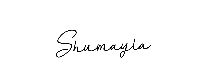 Create a beautiful signature design for name Shumayla. With this signature (BallpointsItalic-DORy9) fonts, you can make a handwritten signature for free. Shumayla signature style 11 images and pictures png