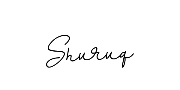 Make a beautiful signature design for name Shuruq. With this signature (BallpointsItalic-DORy9) style, you can create a handwritten signature for free. Shuruq signature style 11 images and pictures png