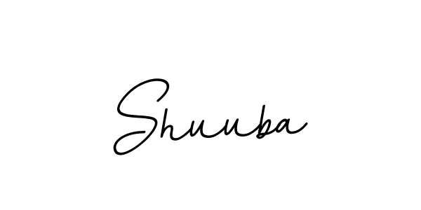 The best way (BallpointsItalic-DORy9) to make a short signature is to pick only two or three words in your name. The name Shuuba include a total of six letters. For converting this name. Shuuba signature style 11 images and pictures png