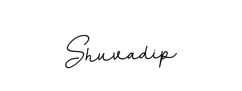 Use a signature maker to create a handwritten signature online. With this signature software, you can design (BallpointsItalic-DORy9) your own signature for name Shuvadip. Shuvadip signature style 11 images and pictures png