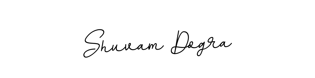 Design your own signature with our free online signature maker. With this signature software, you can create a handwritten (BallpointsItalic-DORy9) signature for name Shuvam Dogra. Shuvam Dogra signature style 11 images and pictures png