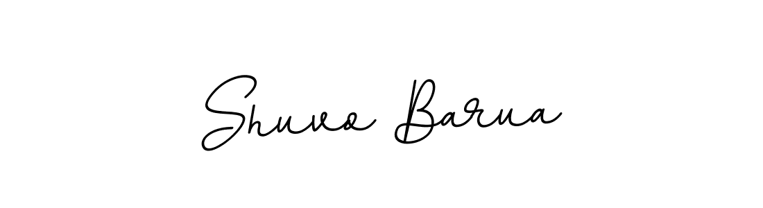 This is the best signature style for the Shuvo Barua name. Also you like these signature font (BallpointsItalic-DORy9). Mix name signature. Shuvo Barua signature style 11 images and pictures png
