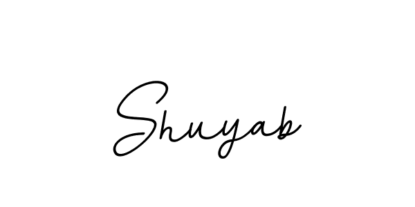It looks lik you need a new signature style for name Shuyab. Design unique handwritten (BallpointsItalic-DORy9) signature with our free signature maker in just a few clicks. Shuyab signature style 11 images and pictures png