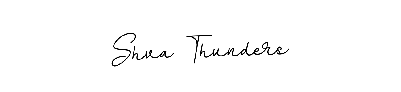 It looks lik you need a new signature style for name Shva Thunders. Design unique handwritten (BallpointsItalic-DORy9) signature with our free signature maker in just a few clicks. Shva Thunders signature style 11 images and pictures png