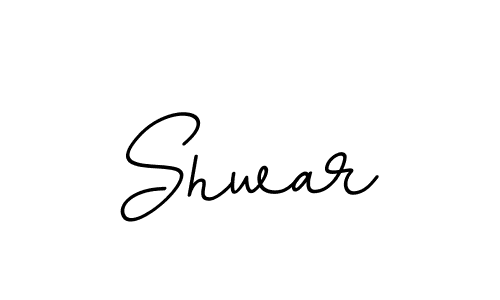 How to make Shwar name signature. Use BallpointsItalic-DORy9 style for creating short signs online. This is the latest handwritten sign. Shwar signature style 11 images and pictures png