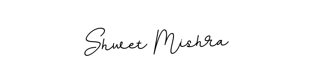 Use a signature maker to create a handwritten signature online. With this signature software, you can design (BallpointsItalic-DORy9) your own signature for name Shwet Mishra. Shwet Mishra signature style 11 images and pictures png