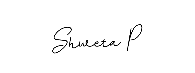 Shweta P stylish signature style. Best Handwritten Sign (BallpointsItalic-DORy9) for my name. Handwritten Signature Collection Ideas for my name Shweta P. Shweta P signature style 11 images and pictures png