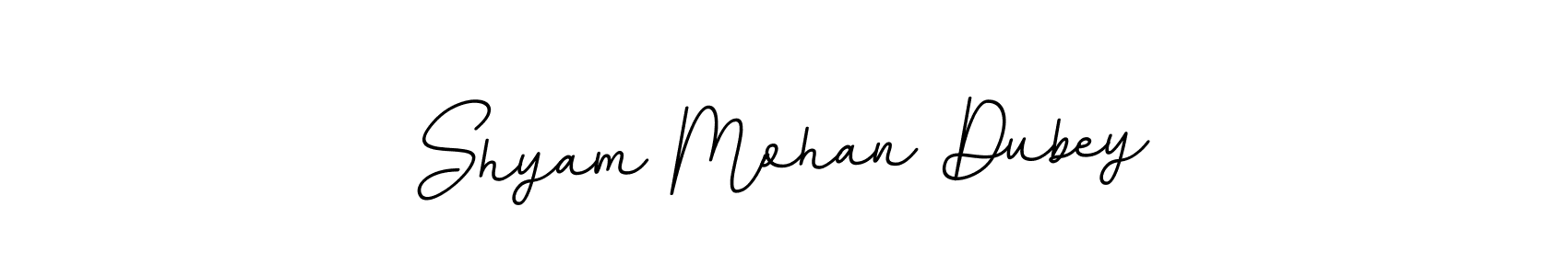 if you are searching for the best signature style for your name Shyam Mohan Dubey. so please give up your signature search. here we have designed multiple signature styles  using BallpointsItalic-DORy9. Shyam Mohan Dubey signature style 11 images and pictures png