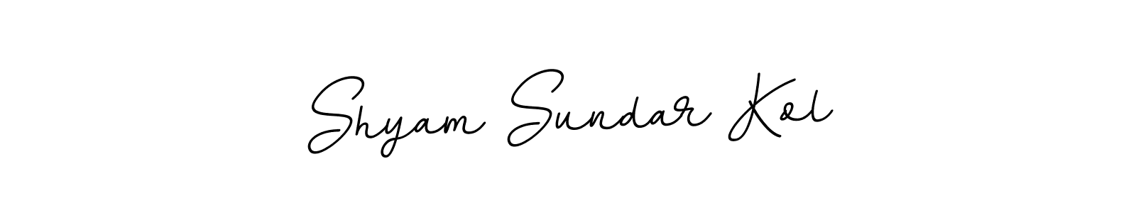 Also we have Shyam Sundar Kol name is the best signature style. Create professional handwritten signature collection using BallpointsItalic-DORy9 autograph style. Shyam Sundar Kol signature style 11 images and pictures png