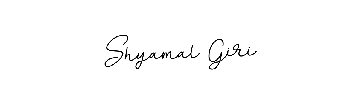 Design your own signature with our free online signature maker. With this signature software, you can create a handwritten (BallpointsItalic-DORy9) signature for name Shyamal Giri. Shyamal Giri signature style 11 images and pictures png