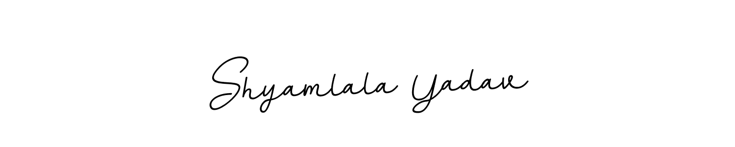 Also we have Shyamlala Yadav name is the best signature style. Create professional handwritten signature collection using BallpointsItalic-DORy9 autograph style. Shyamlala Yadav signature style 11 images and pictures png