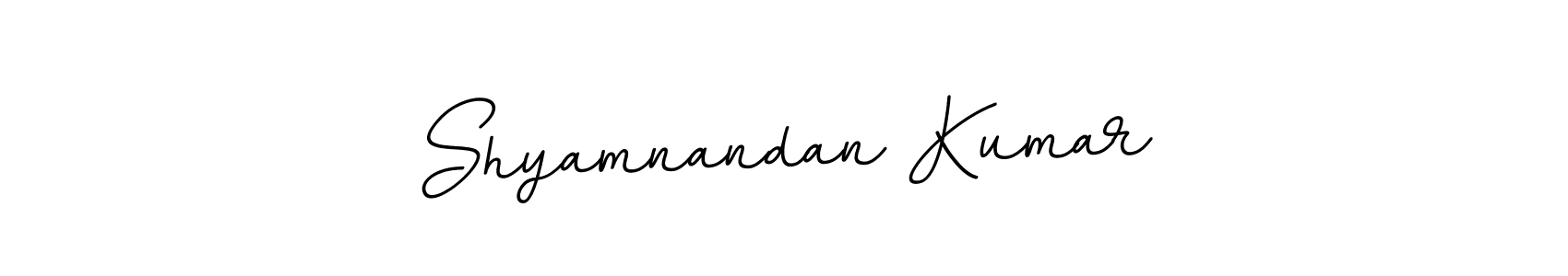 Make a short Shyamnandan Kumar signature style. Manage your documents anywhere anytime using BallpointsItalic-DORy9. Create and add eSignatures, submit forms, share and send files easily. Shyamnandan Kumar signature style 11 images and pictures png