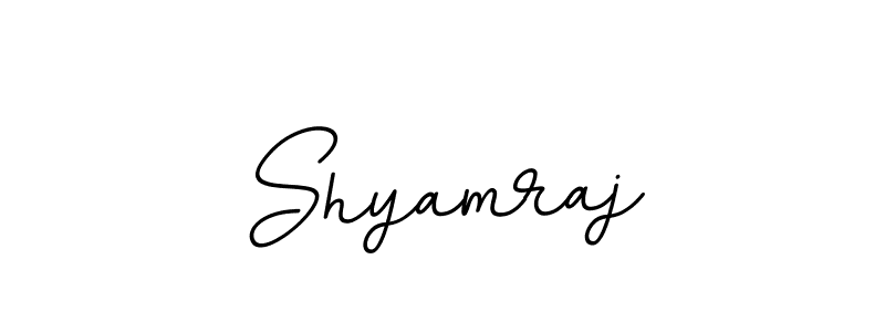 Also we have Shyamraj name is the best signature style. Create professional handwritten signature collection using BallpointsItalic-DORy9 autograph style. Shyamraj signature style 11 images and pictures png