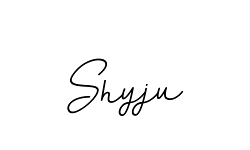 You should practise on your own different ways (BallpointsItalic-DORy9) to write your name (Shyju) in signature. don't let someone else do it for you. Shyju signature style 11 images and pictures png