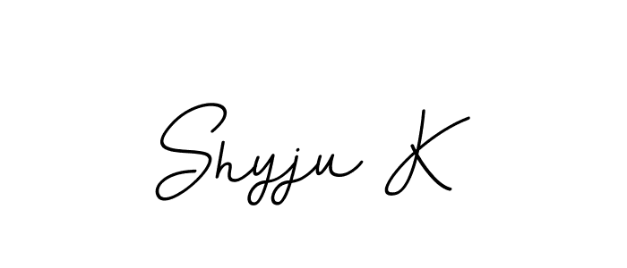 Similarly BallpointsItalic-DORy9 is the best handwritten signature design. Signature creator online .You can use it as an online autograph creator for name Shyju K. Shyju K signature style 11 images and pictures png