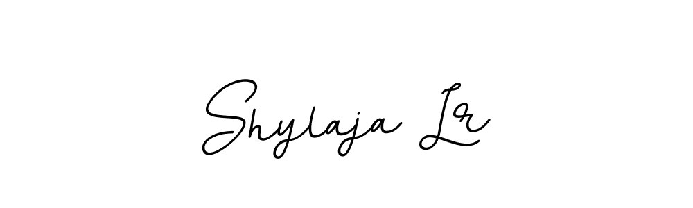 Make a beautiful signature design for name Shylaja Lr. With this signature (BallpointsItalic-DORy9) style, you can create a handwritten signature for free. Shylaja Lr signature style 11 images and pictures png