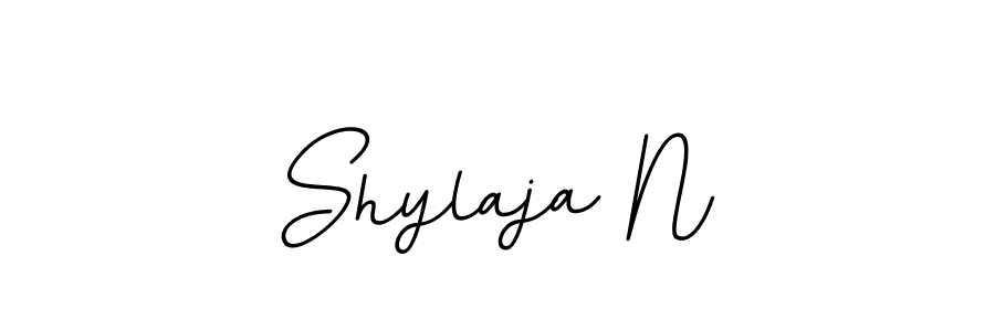 You should practise on your own different ways (BallpointsItalic-DORy9) to write your name (Shylaja N) in signature. don't let someone else do it for you. Shylaja N signature style 11 images and pictures png