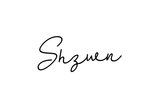 Make a beautiful signature design for name Shzwn. With this signature (BallpointsItalic-DORy9) style, you can create a handwritten signature for free. Shzwn signature style 11 images and pictures png