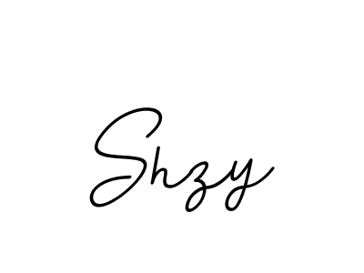 Make a beautiful signature design for name Shzy. With this signature (BallpointsItalic-DORy9) style, you can create a handwritten signature for free. Shzy signature style 11 images and pictures png