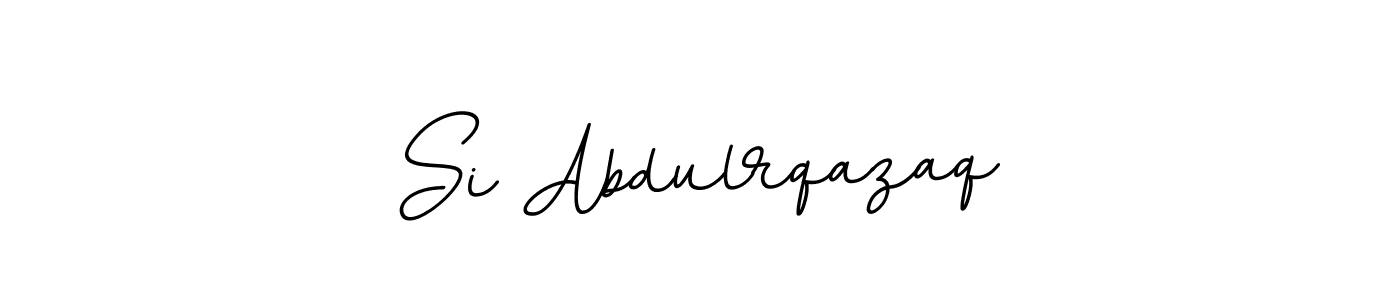 Create a beautiful signature design for name Si Abdulrqazaq. With this signature (BallpointsItalic-DORy9) fonts, you can make a handwritten signature for free. Si Abdulrqazaq signature style 11 images and pictures png