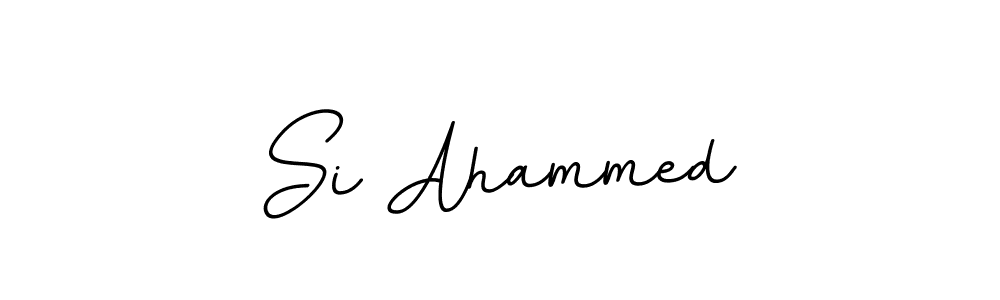 This is the best signature style for the Si Ahammed name. Also you like these signature font (BallpointsItalic-DORy9). Mix name signature. Si Ahammed signature style 11 images and pictures png