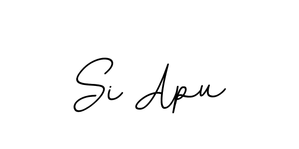 Si Apu stylish signature style. Best Handwritten Sign (BallpointsItalic-DORy9) for my name. Handwritten Signature Collection Ideas for my name Si Apu. Si Apu signature style 11 images and pictures png