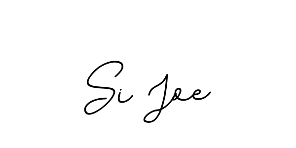 Use a signature maker to create a handwritten signature online. With this signature software, you can design (BallpointsItalic-DORy9) your own signature for name Si Joe. Si Joe signature style 11 images and pictures png