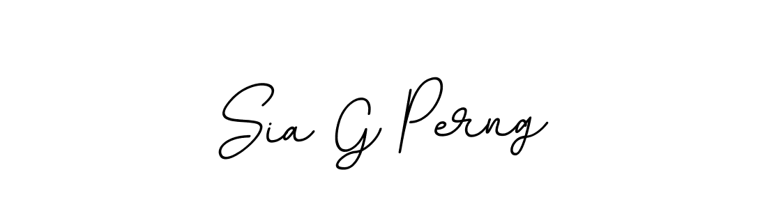 The best way (BallpointsItalic-DORy9) to make a short signature is to pick only two or three words in your name. The name Sia G Perng include a total of six letters. For converting this name. Sia G Perng signature style 11 images and pictures png