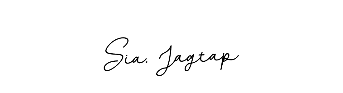 It looks lik you need a new signature style for name Sia. Jagtap. Design unique handwritten (BallpointsItalic-DORy9) signature with our free signature maker in just a few clicks. Sia. Jagtap signature style 11 images and pictures png