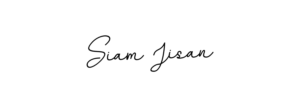 Design your own signature with our free online signature maker. With this signature software, you can create a handwritten (BallpointsItalic-DORy9) signature for name Siam Jisan. Siam Jisan signature style 11 images and pictures png