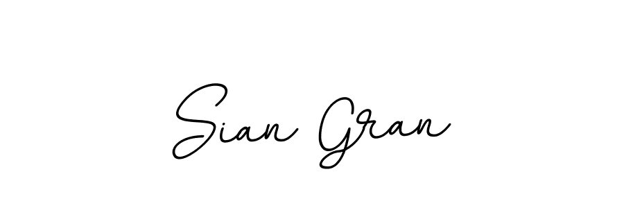 How to make Sian Gran signature? BallpointsItalic-DORy9 is a professional autograph style. Create handwritten signature for Sian Gran name. Sian Gran signature style 11 images and pictures png