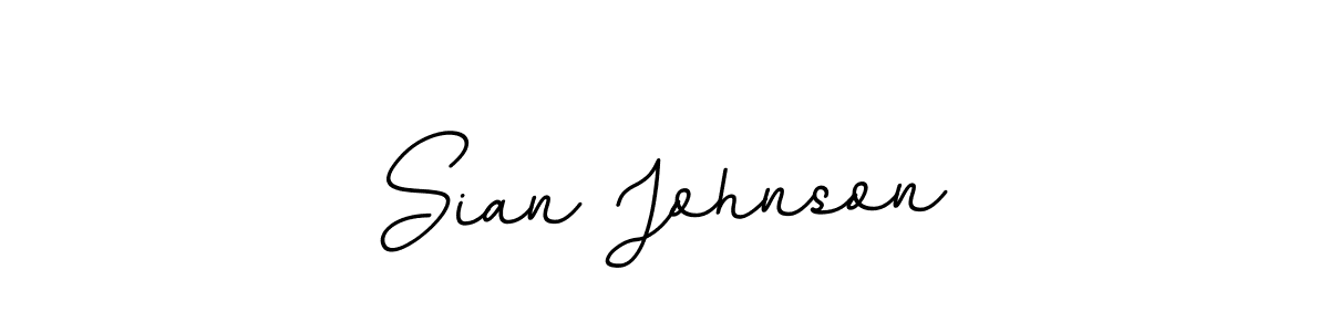 How to make Sian Johnson signature? BallpointsItalic-DORy9 is a professional autograph style. Create handwritten signature for Sian Johnson name. Sian Johnson signature style 11 images and pictures png