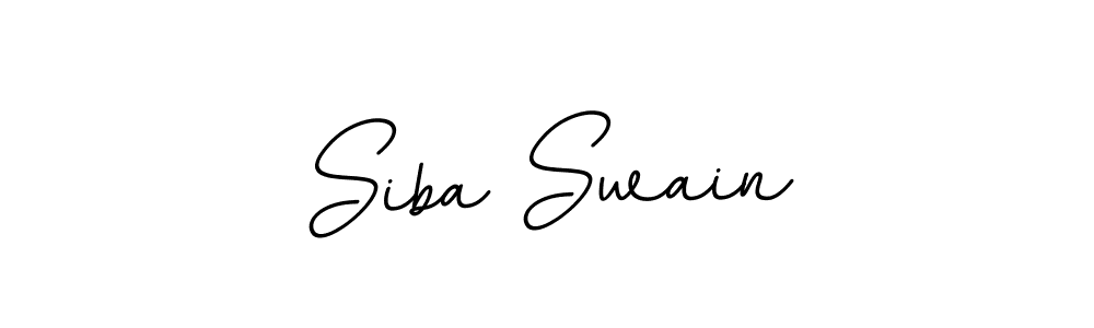 This is the best signature style for the Siba Swain name. Also you like these signature font (BallpointsItalic-DORy9). Mix name signature. Siba Swain signature style 11 images and pictures png