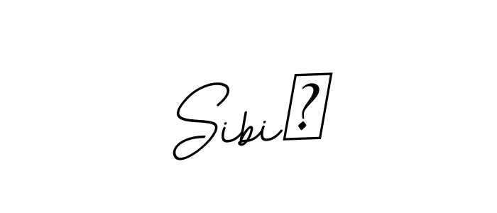 Also we have Sibi♡ name is the best signature style. Create professional handwritten signature collection using BallpointsItalic-DORy9 autograph style. Sibi♡ signature style 11 images and pictures png