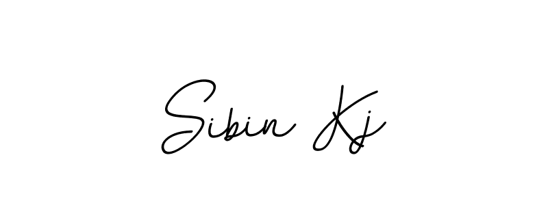 This is the best signature style for the Sibin Kj name. Also you like these signature font (BallpointsItalic-DORy9). Mix name signature. Sibin Kj signature style 11 images and pictures png