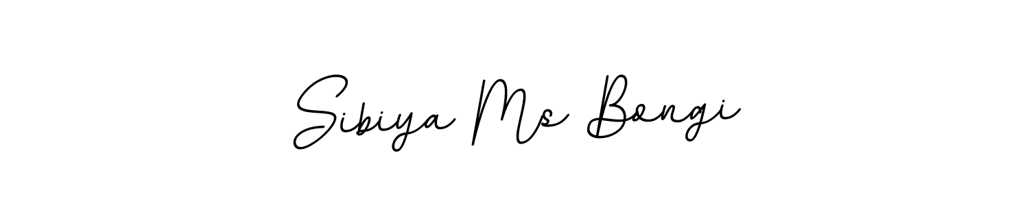 if you are searching for the best signature style for your name Sibiya Ms Bongi. so please give up your signature search. here we have designed multiple signature styles  using BallpointsItalic-DORy9. Sibiya Ms Bongi signature style 11 images and pictures png