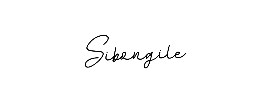 Design your own signature with our free online signature maker. With this signature software, you can create a handwritten (BallpointsItalic-DORy9) signature for name Sibongile. Sibongile signature style 11 images and pictures png